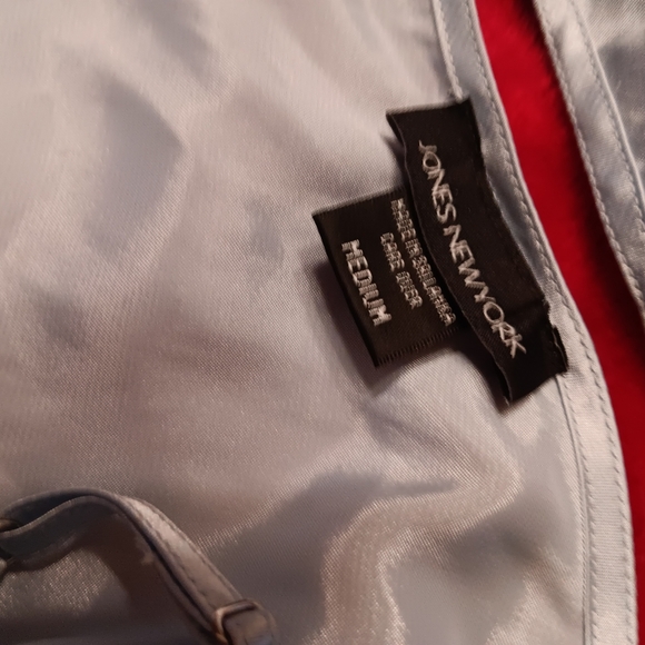 Beautiful baby blue blue, speggetti straps silk like nightgown. - Picture 2 of 4